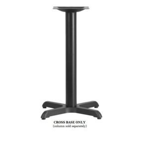 Flash Furniture, XU-T2222-BASE-GG Cross Base
